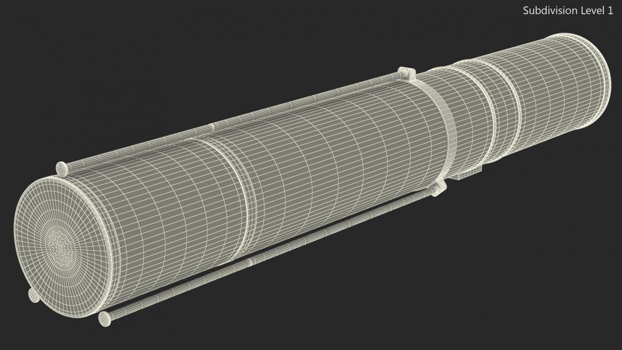 Switchblade 600 Launcher 3D model