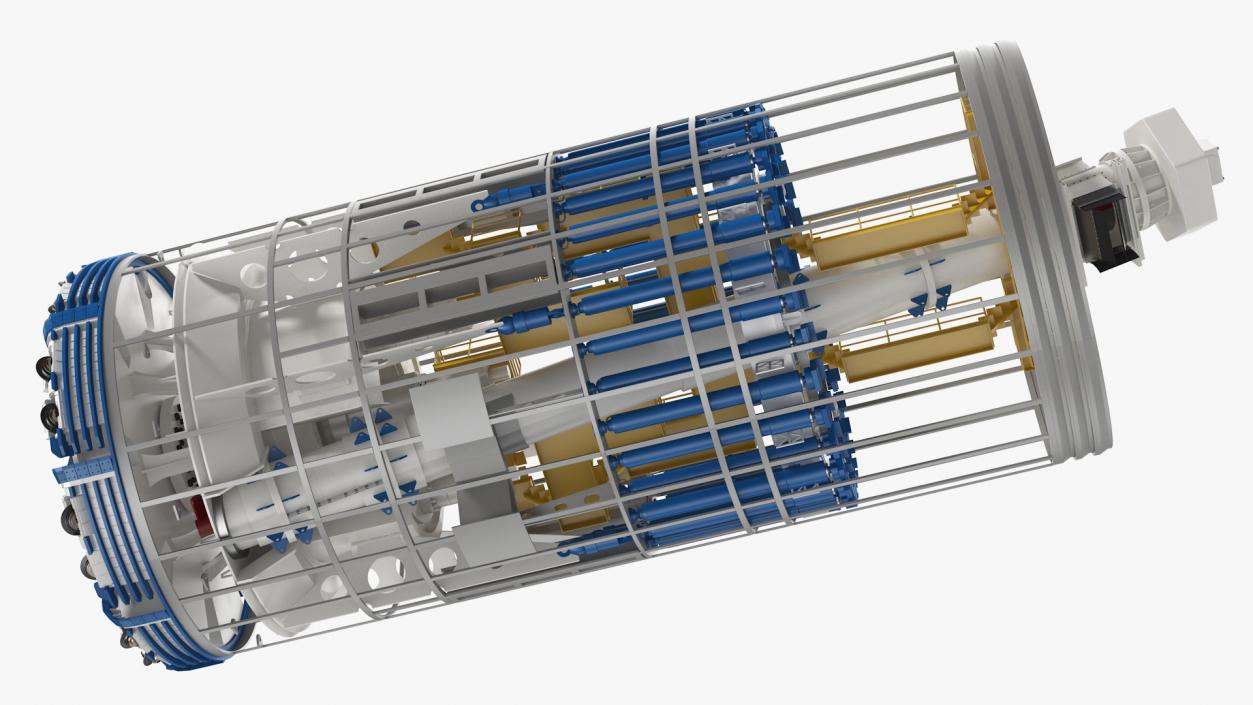 Tunnel Boring Machine Cutterhead 3D