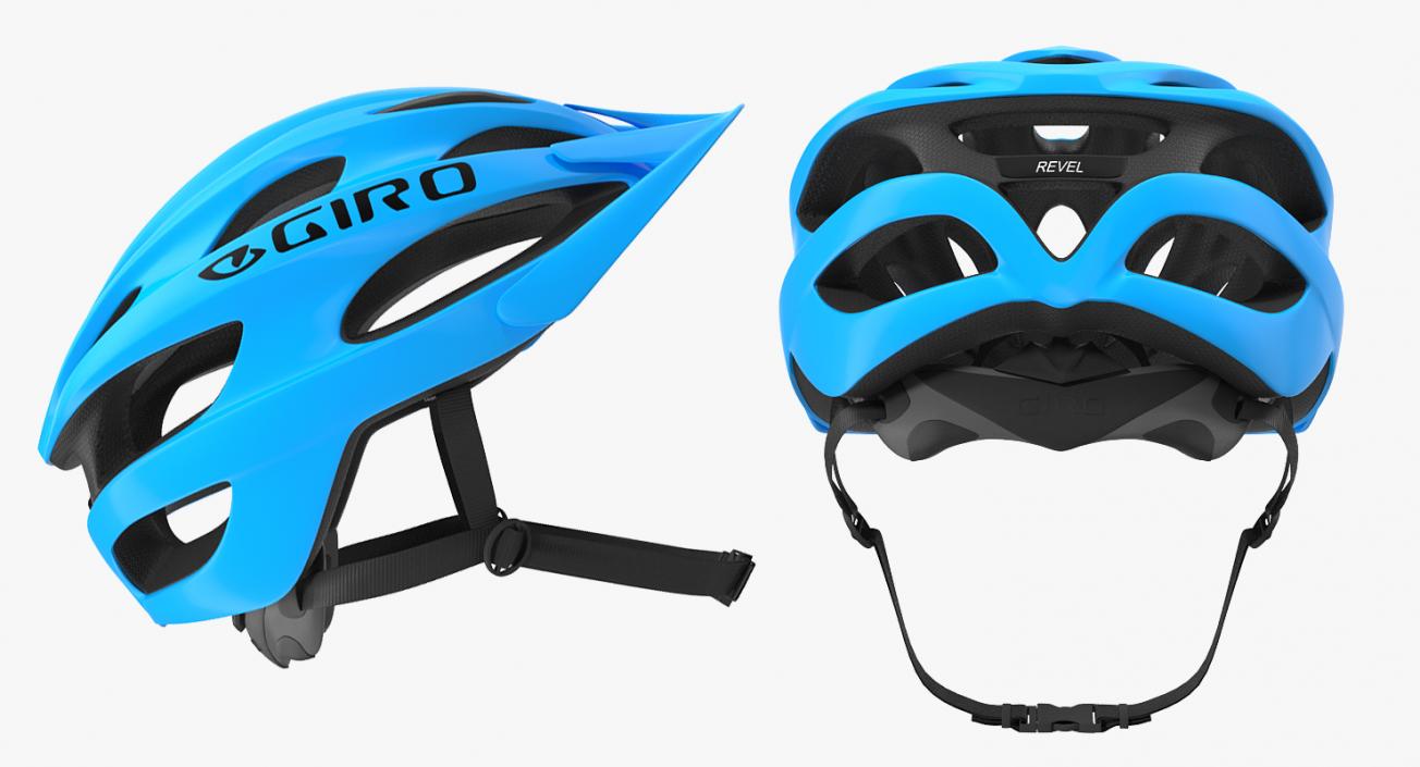 3D model Giro Revel Bicycle Helmet