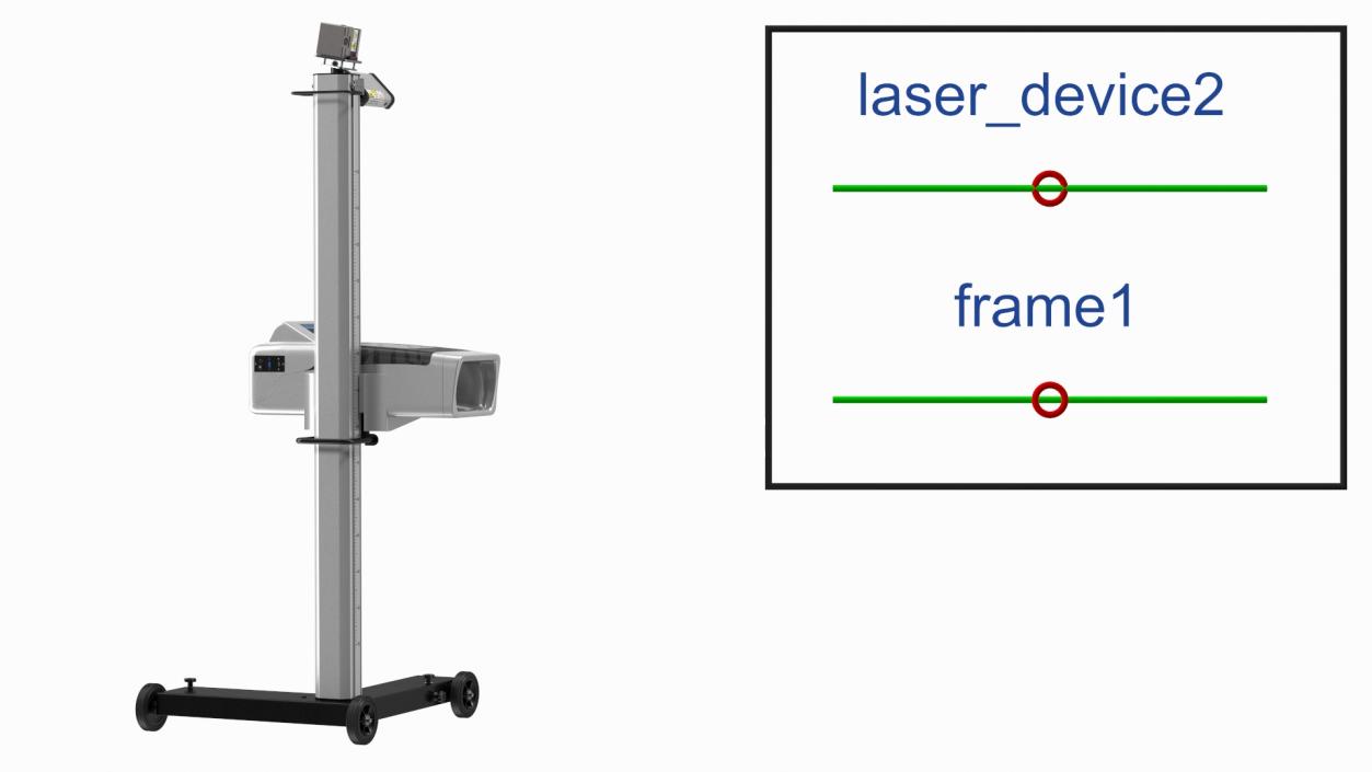 3D Vehicle Headlight Beam Tester Rigged