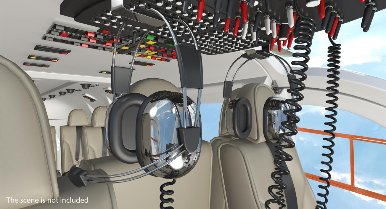 Airbus Helicopters H145 with Interior 3D