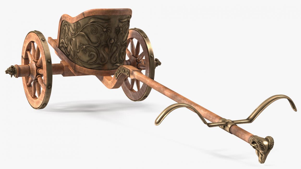 3D Roman Chariot model