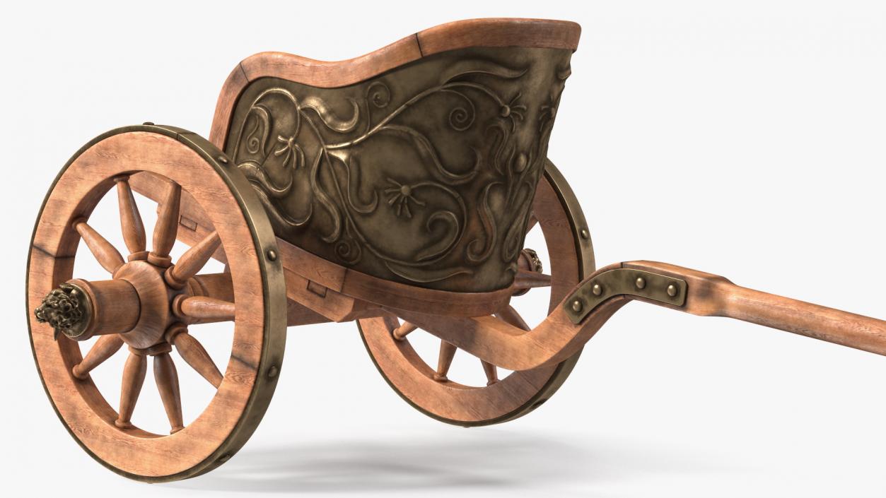 3D Roman Chariot model