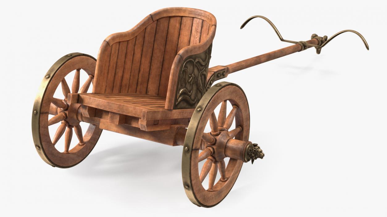 3D Roman Chariot model