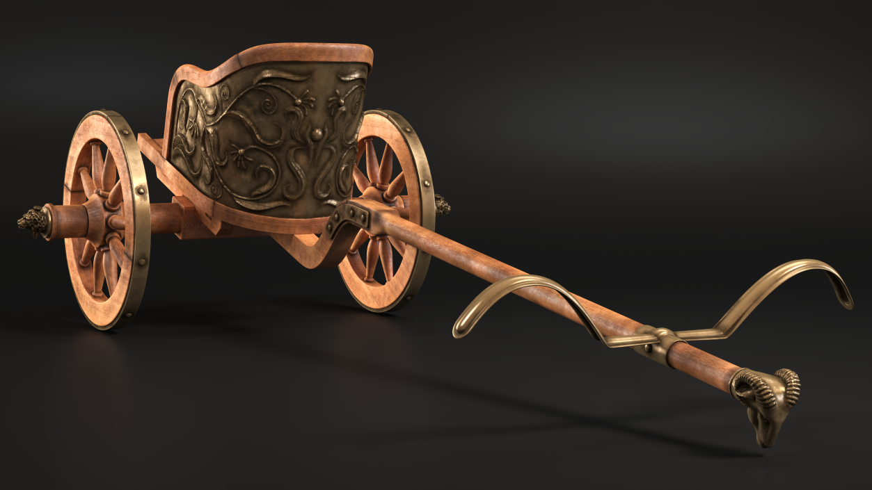 3D Roman Chariot model