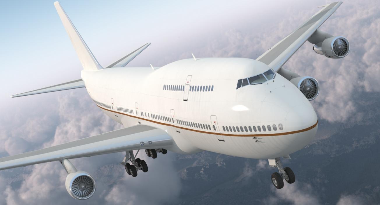 Boeing 747-300 Generic 3D