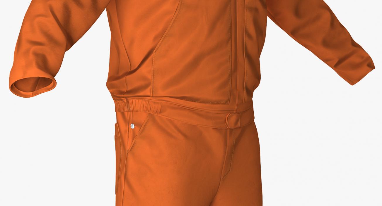 Builder Long Sleeve Coveralls 3D model