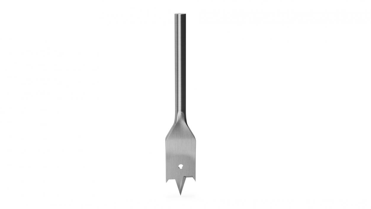 Flat Drill Bit 3D model