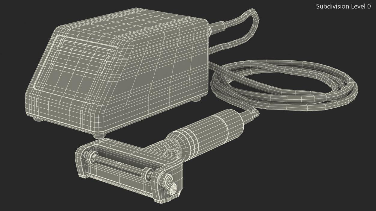 3D model Skin Graft Pneumatic Dermatome