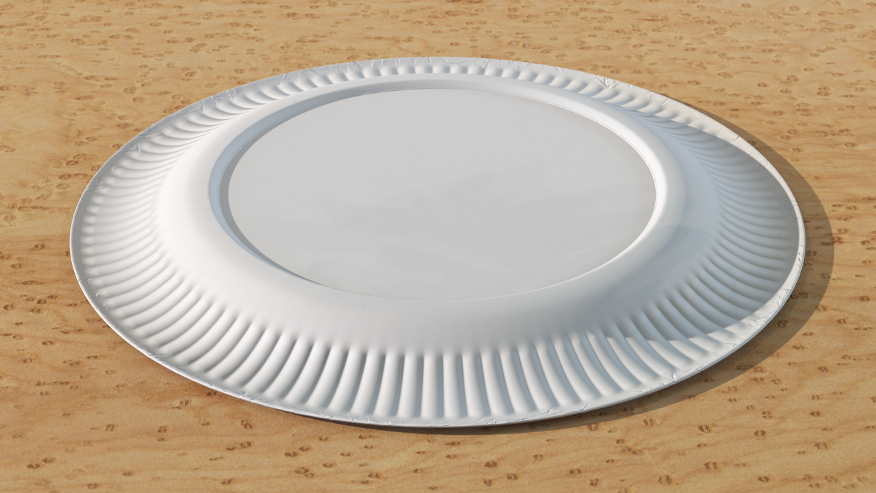 3D Paper Plate 2 model