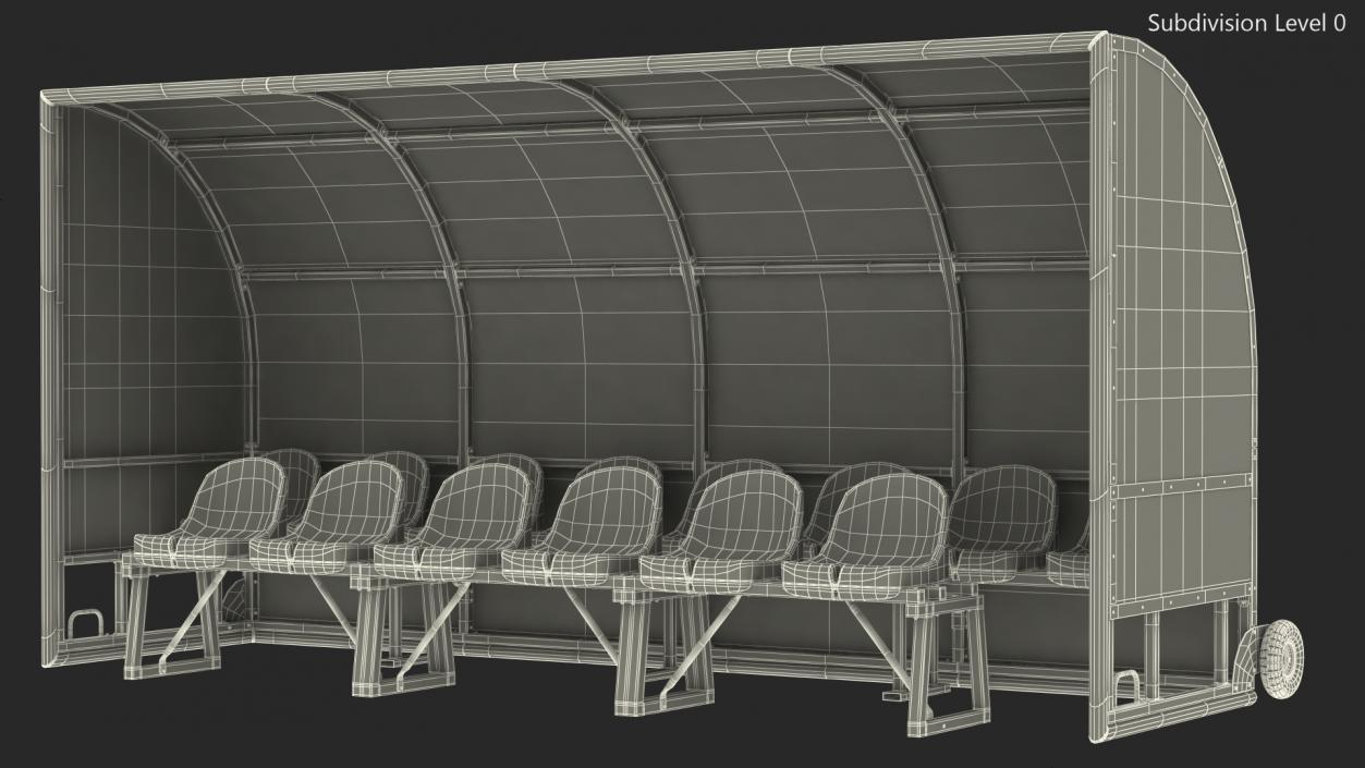 3D Team Shelter Forza model