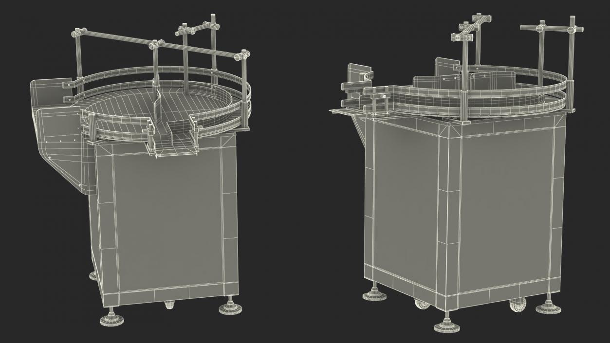 Roller Feeding Machine 2 3D model