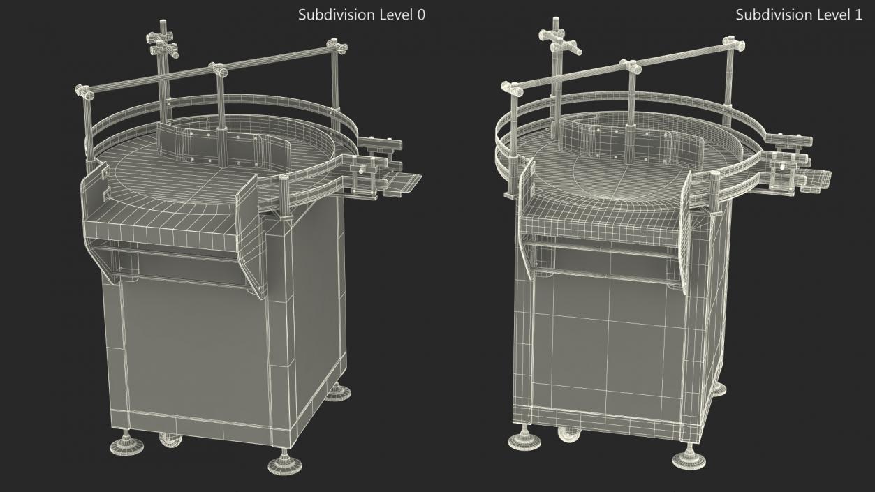 Roller Feeding Machine 2 3D model