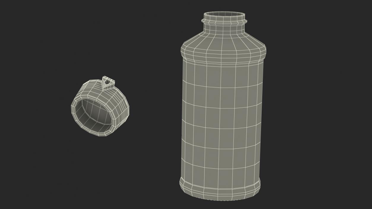 3D Sauce Bottle with Dispenser Empty model