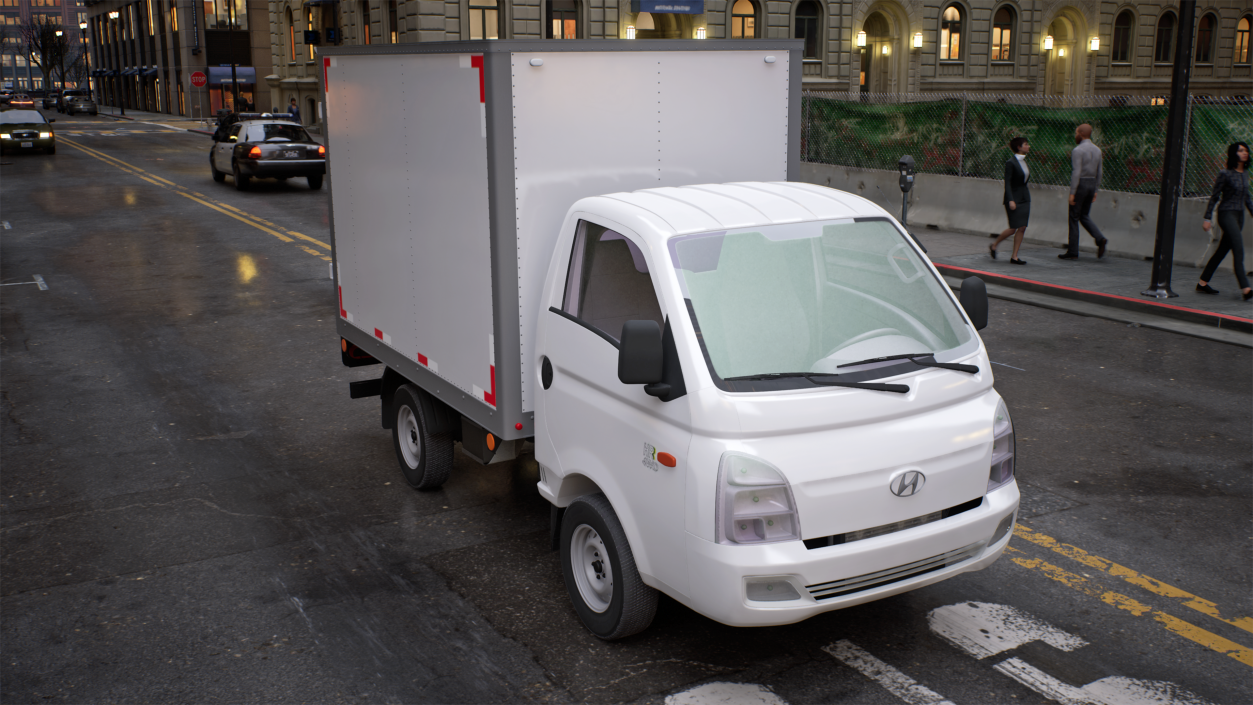 3D Hyundai HR 2023 Refrigerator model