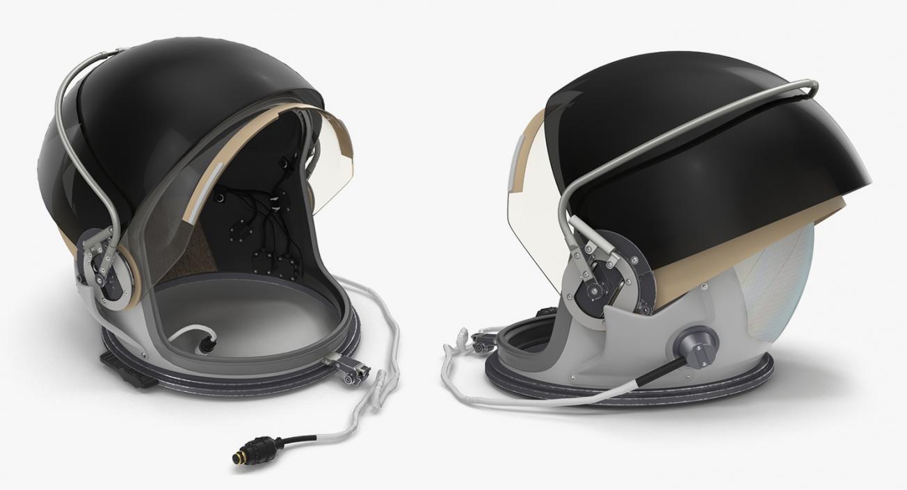 Space Helmets Collection 3D model