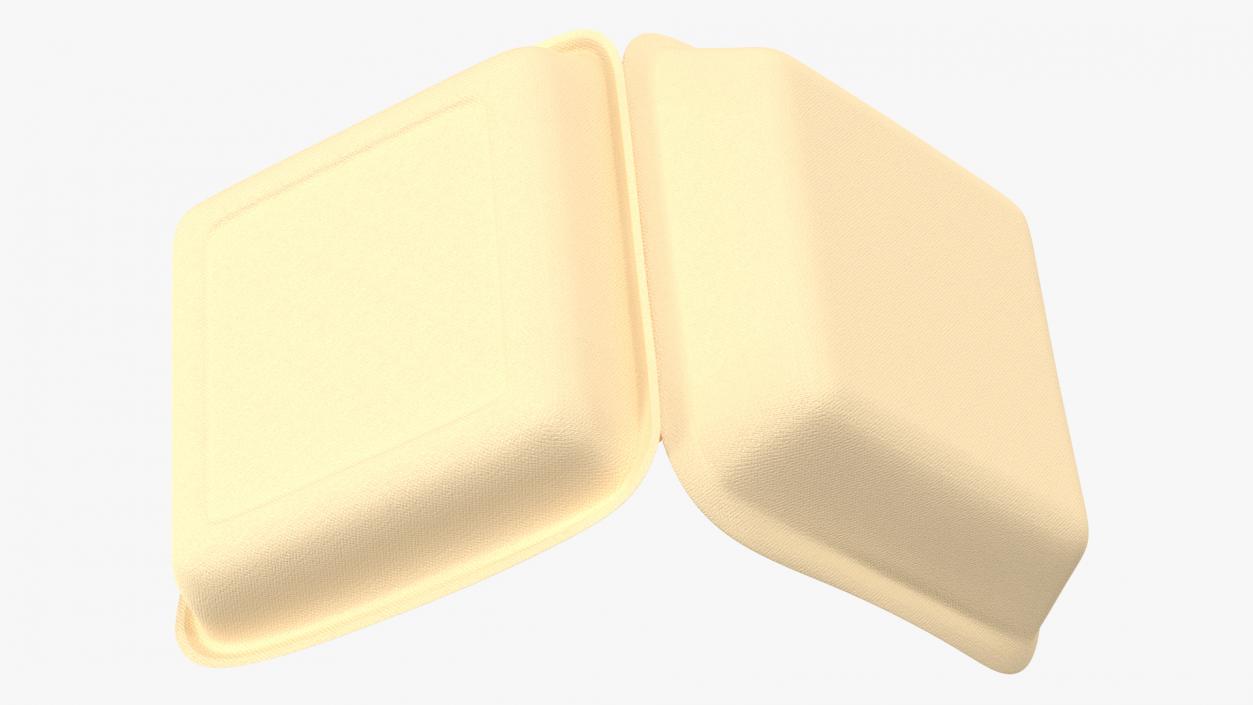 3D Bagasse Food Box