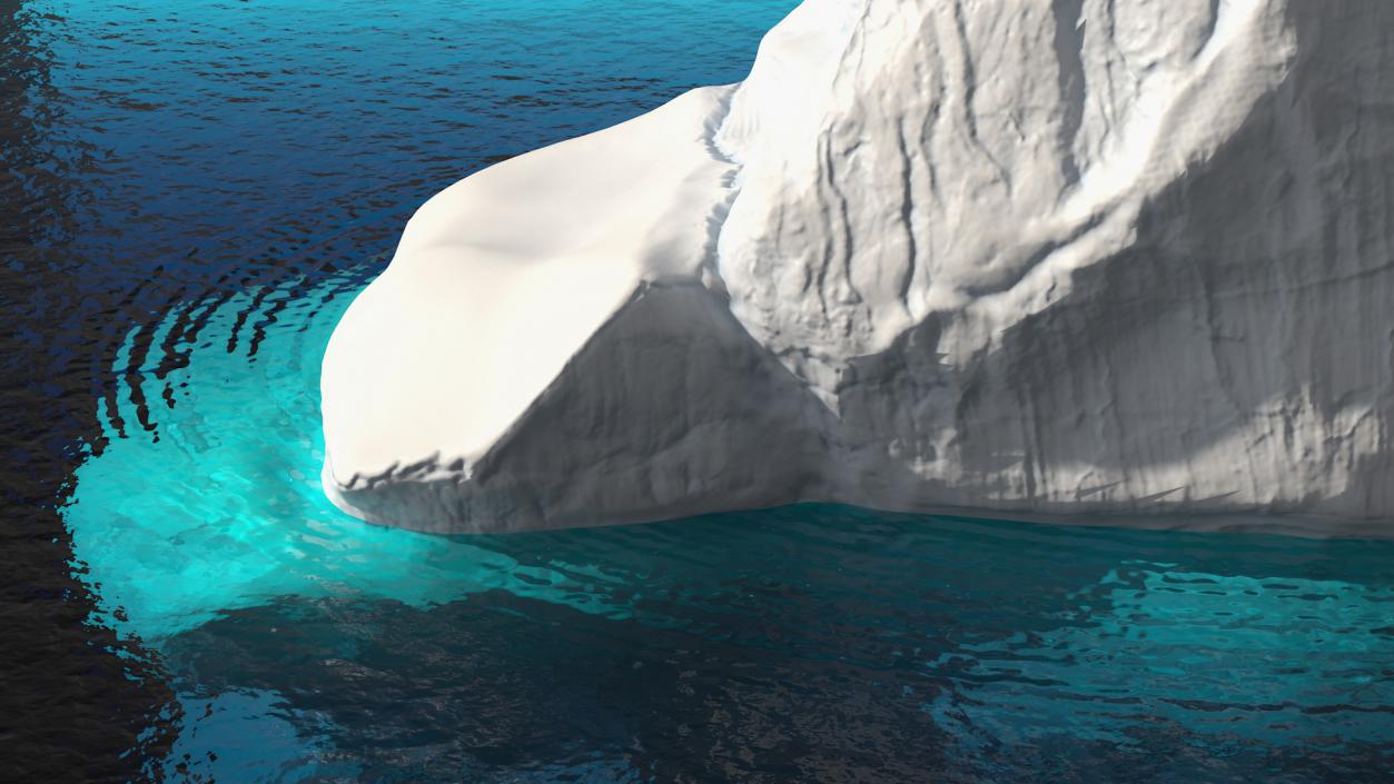 Icebergs Collection 3D model