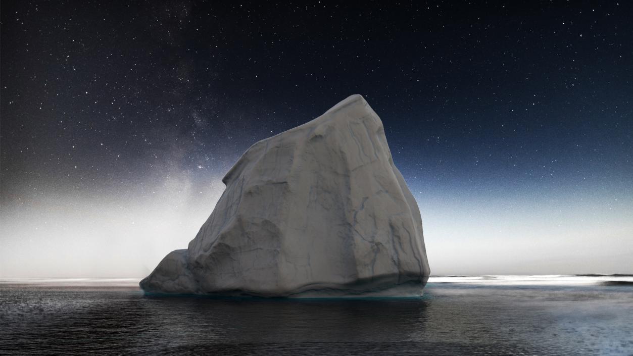 Icebergs Collection 3D model