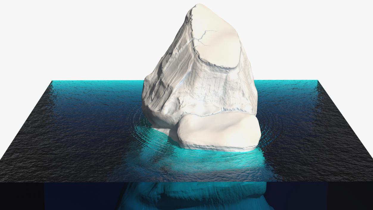 Icebergs Collection 3D model