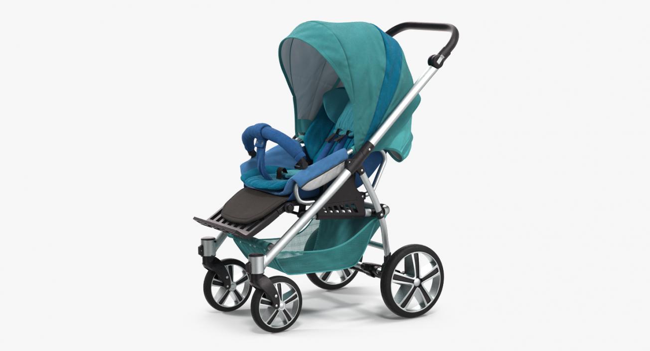 3D Baby Carriage model