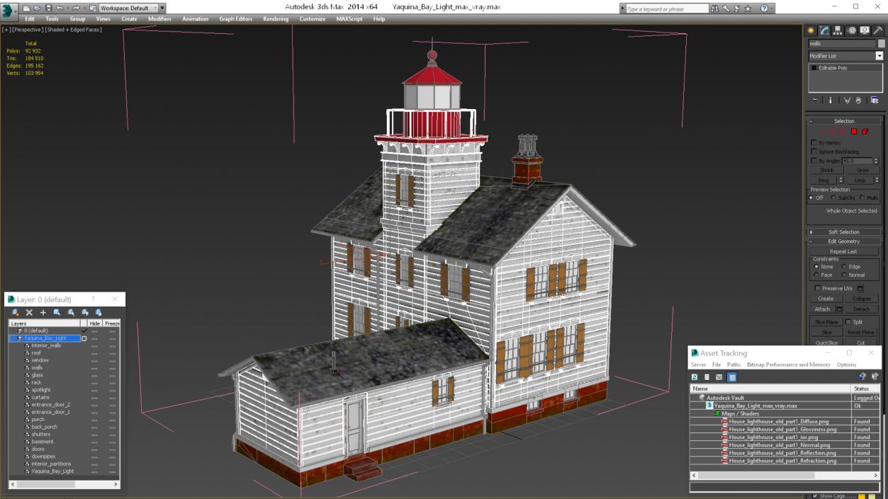 Yaquina Bay Light 3D