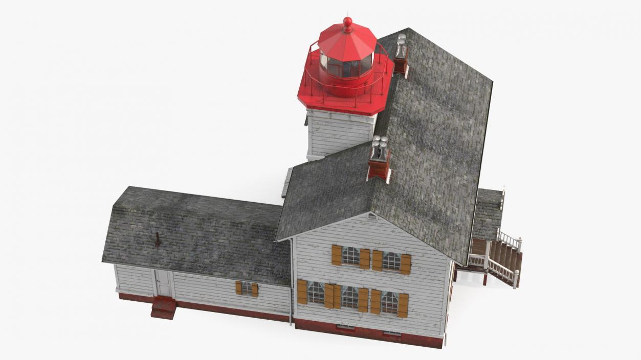 Yaquina Bay Light 3D