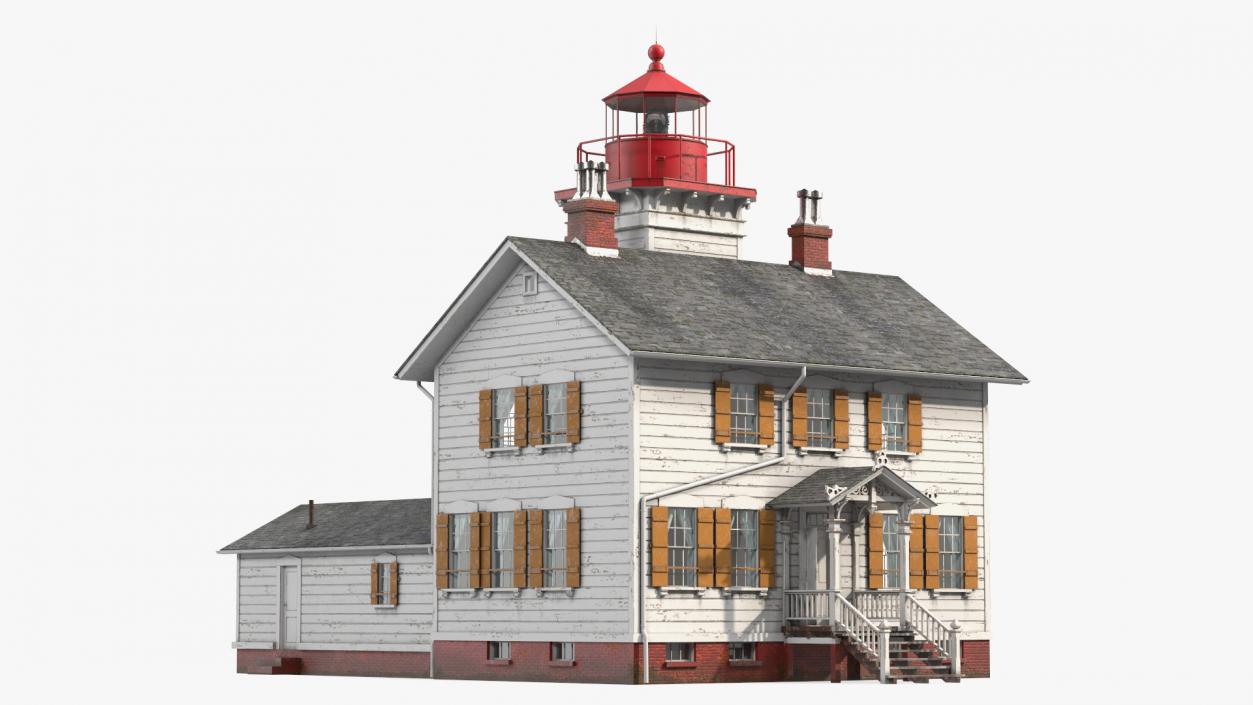 Yaquina Bay Light 3D