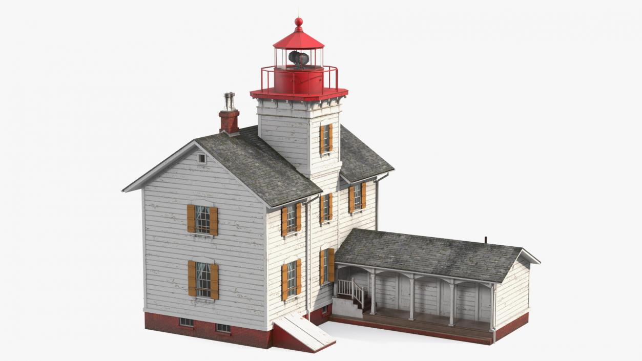 Yaquina Bay Light 3D