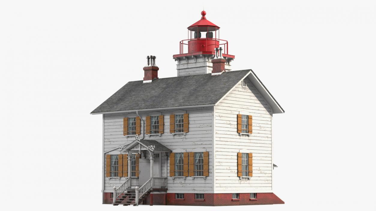 Yaquina Bay Light 3D