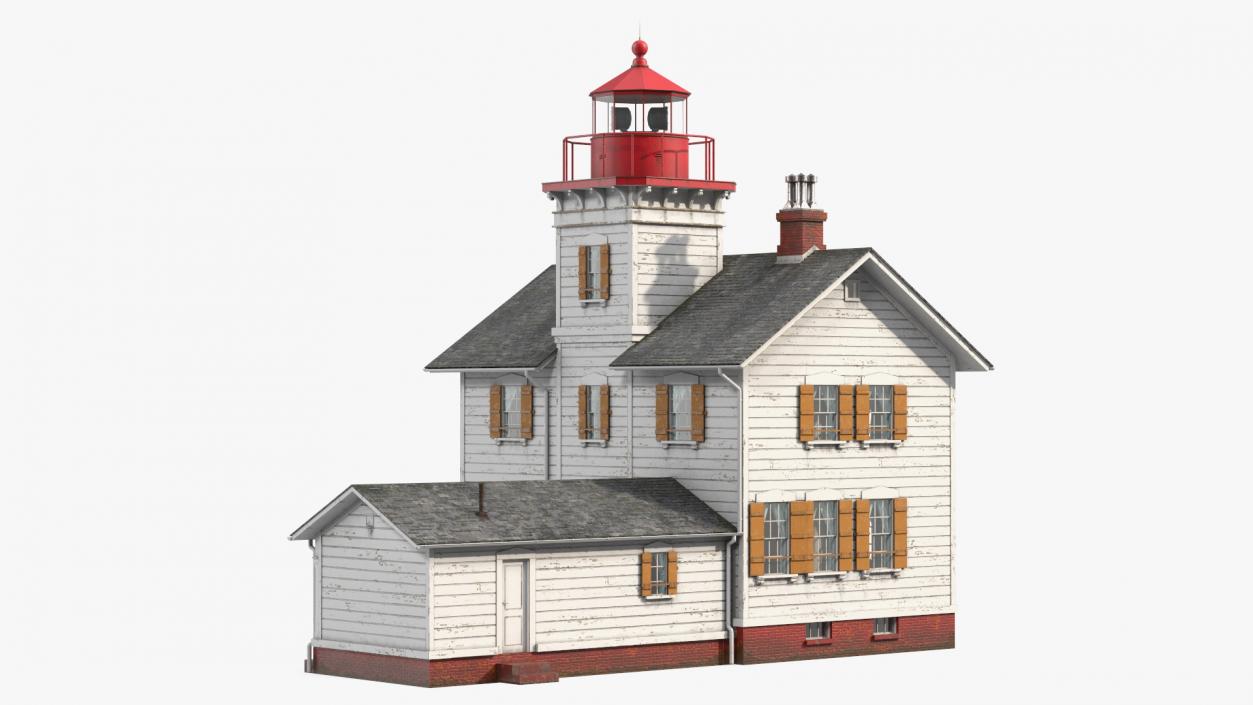 Yaquina Bay Light 3D