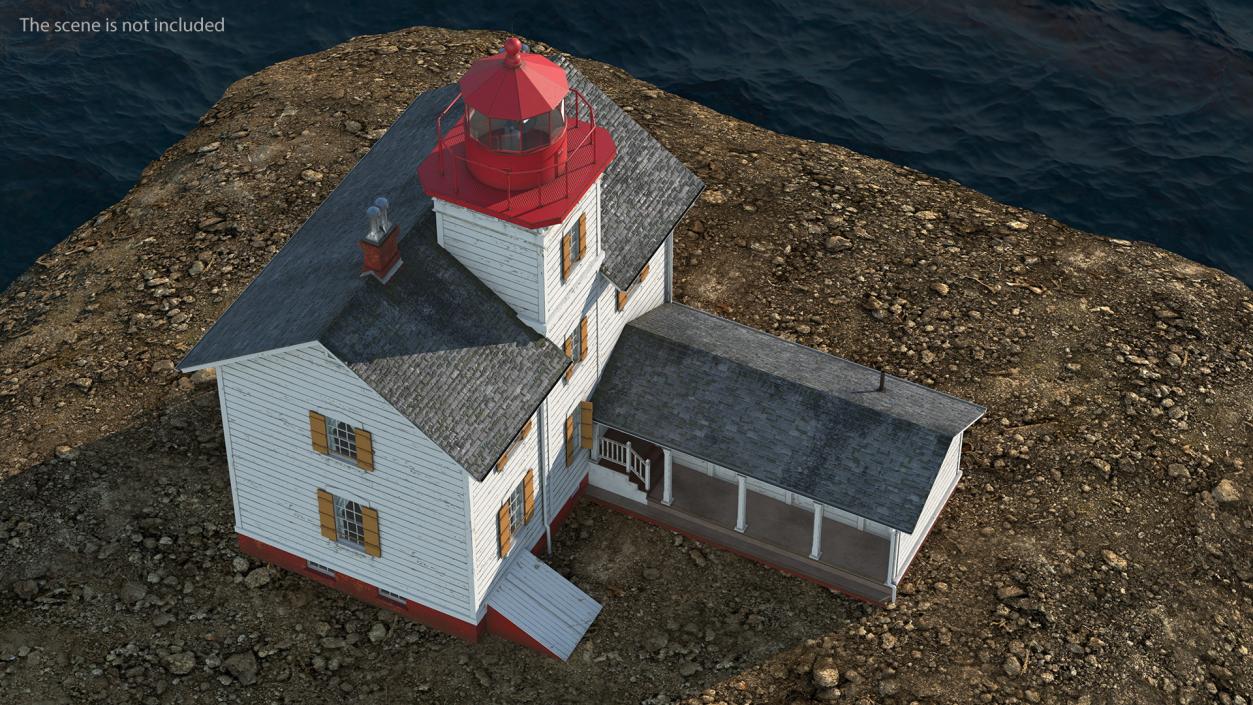 Yaquina Bay Light 3D