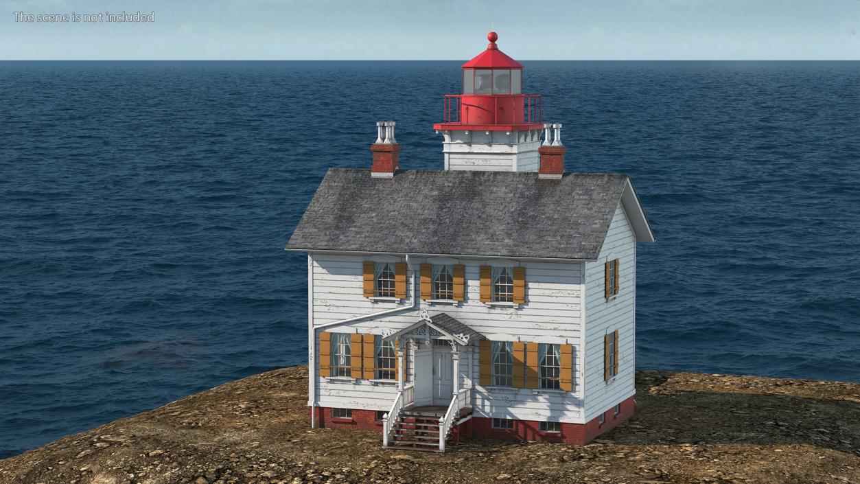 Yaquina Bay Light 3D