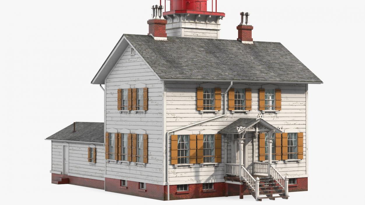 Yaquina Bay Light 3D