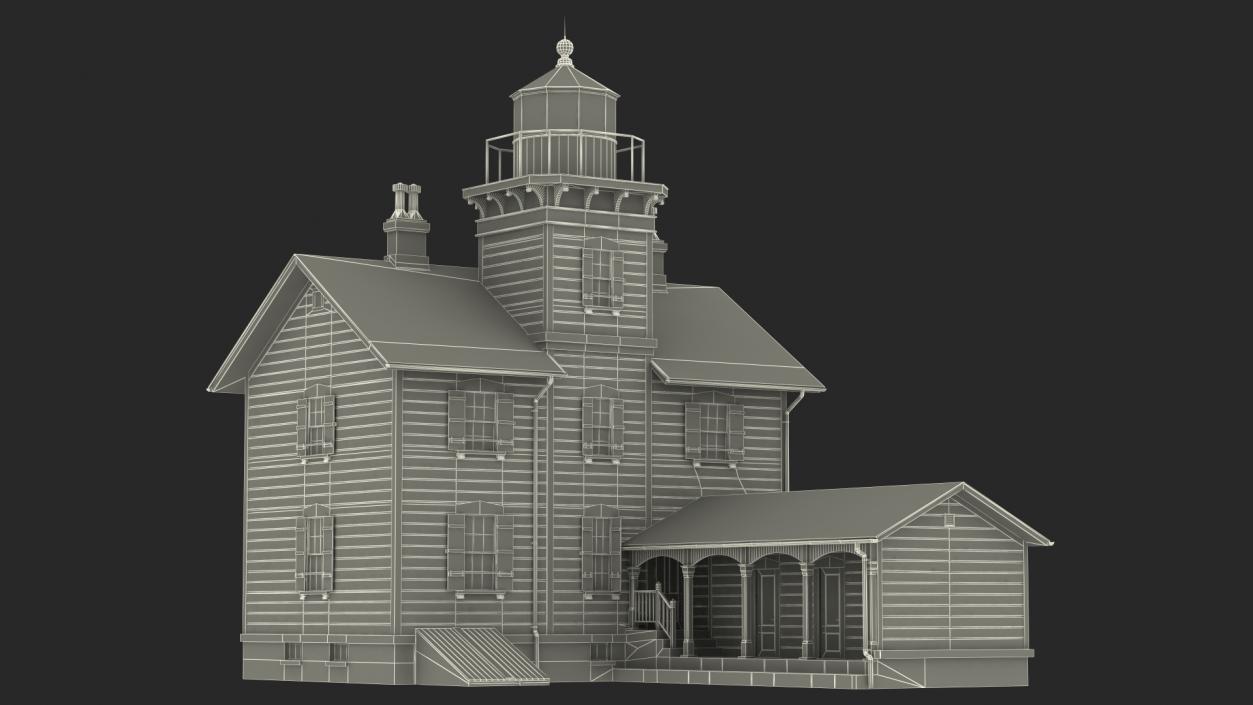 Yaquina Bay Light 3D