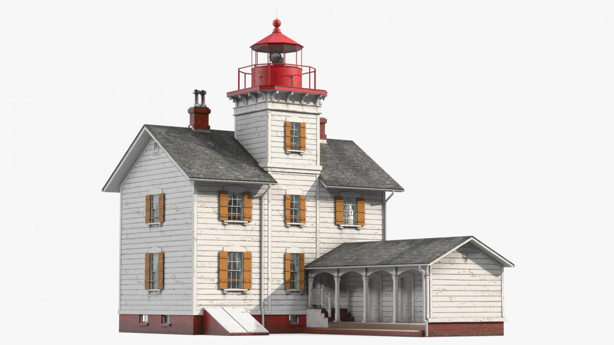 Yaquina Bay Light 3D