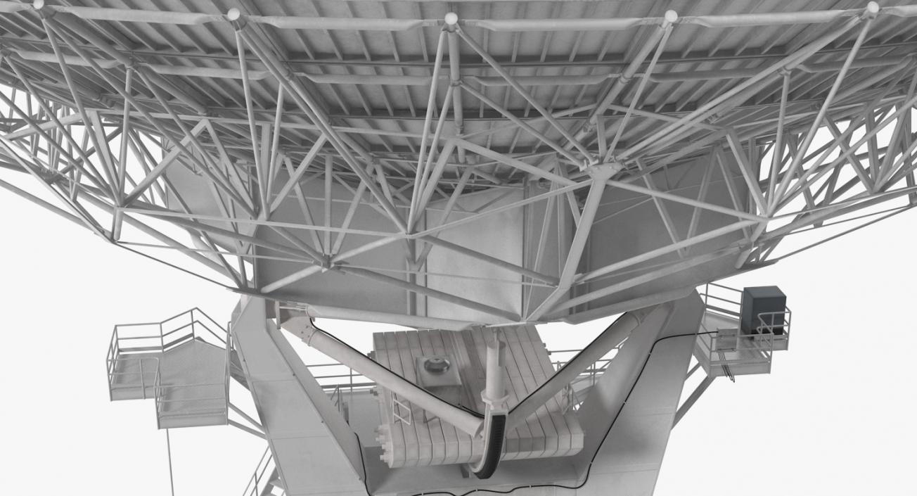 Radio Telescopes Collection 3D