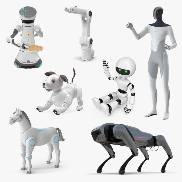 Robots Collection 7 3D model