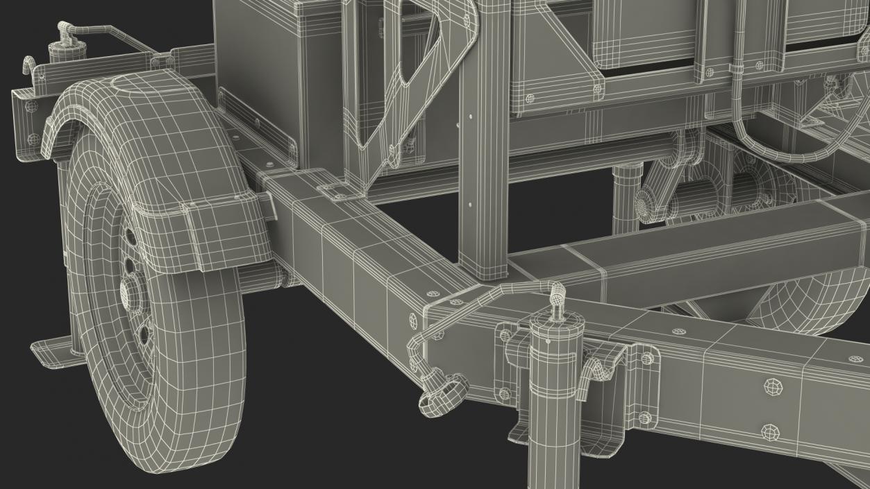 3D Decatur Speed Radar Trailer 300MX model