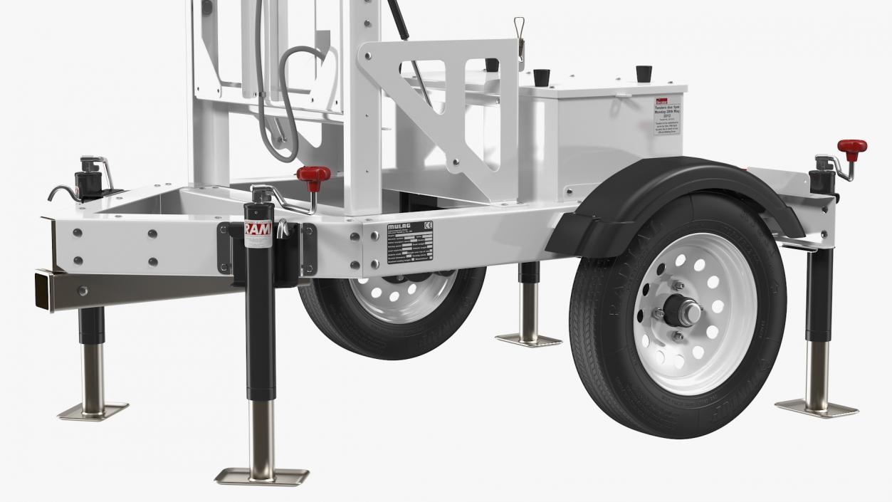 3D Decatur Speed Radar Trailer 300MX model