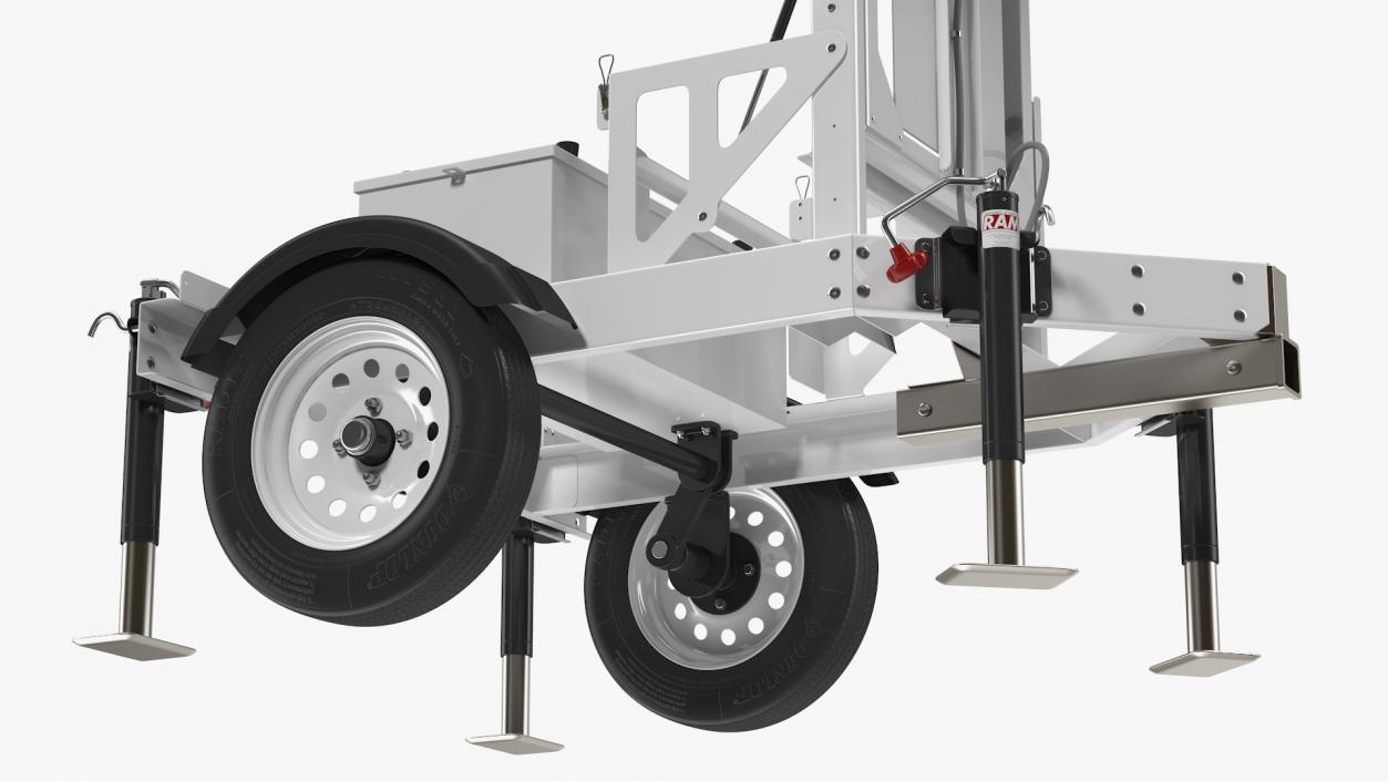 3D Decatur Speed Radar Trailer 300MX model