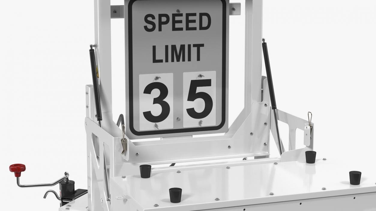 3D Decatur Speed Radar Trailer 300MX model