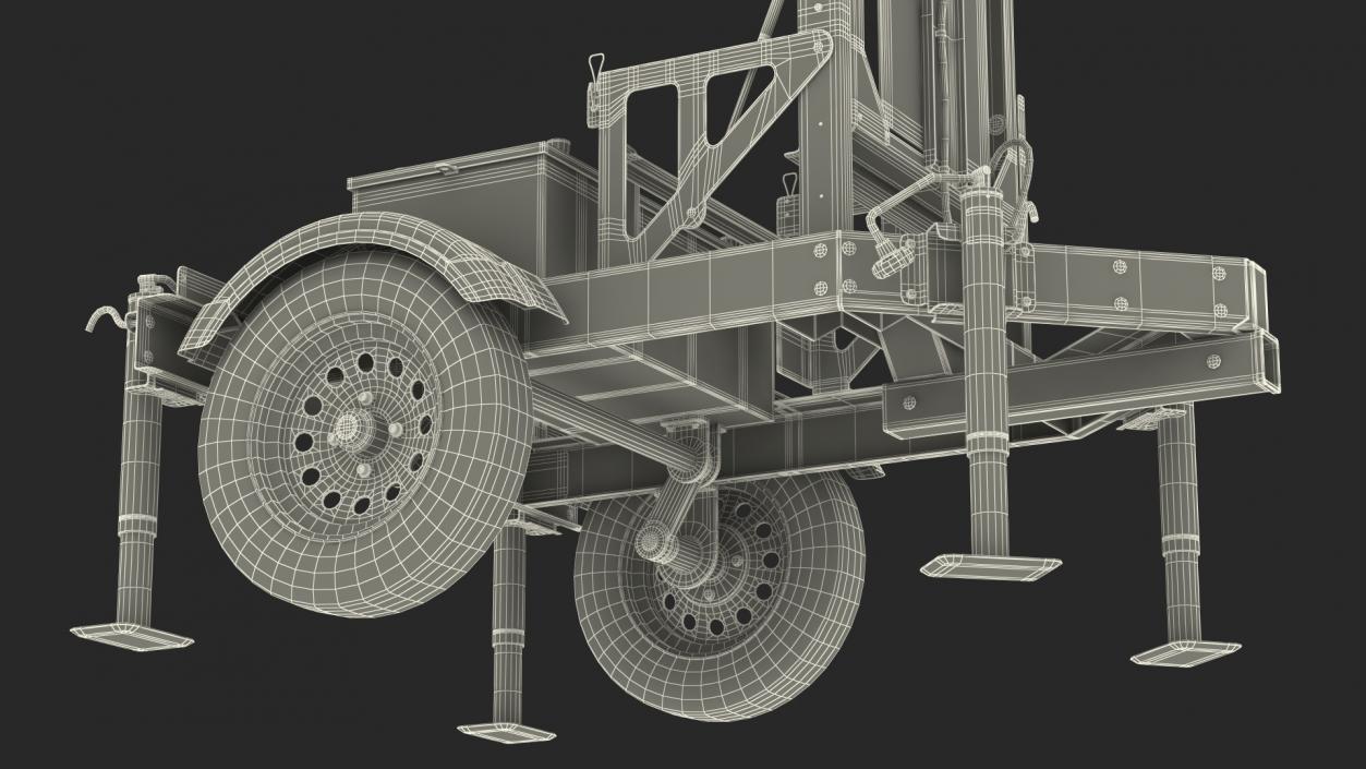 3D Decatur Speed Radar Trailer 300MX model