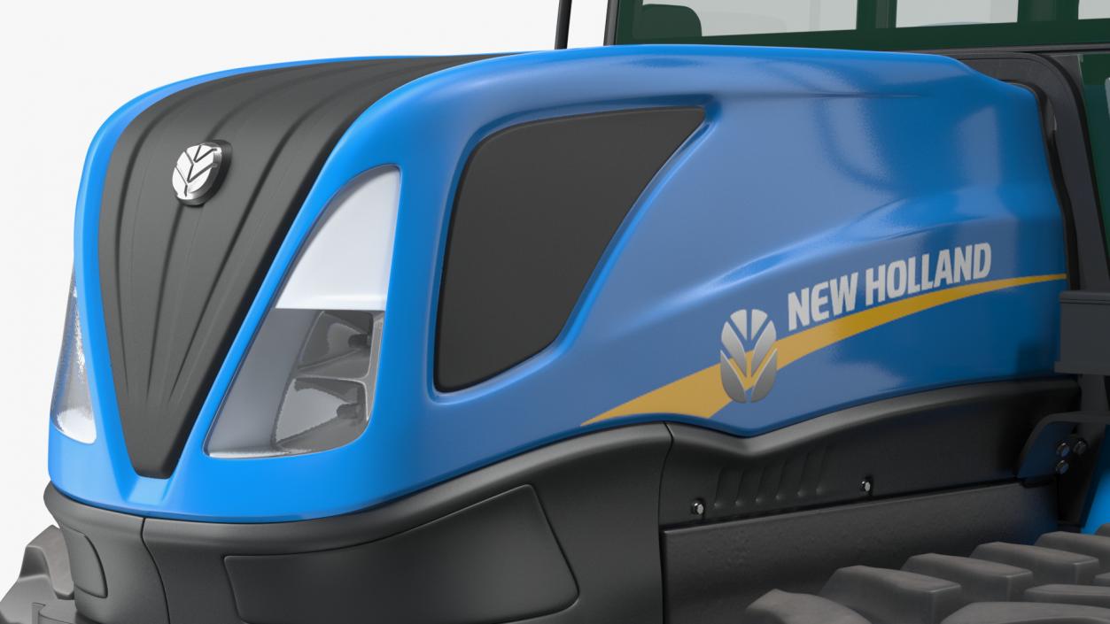 3D New Holland TK4 Crawler Cabin New model