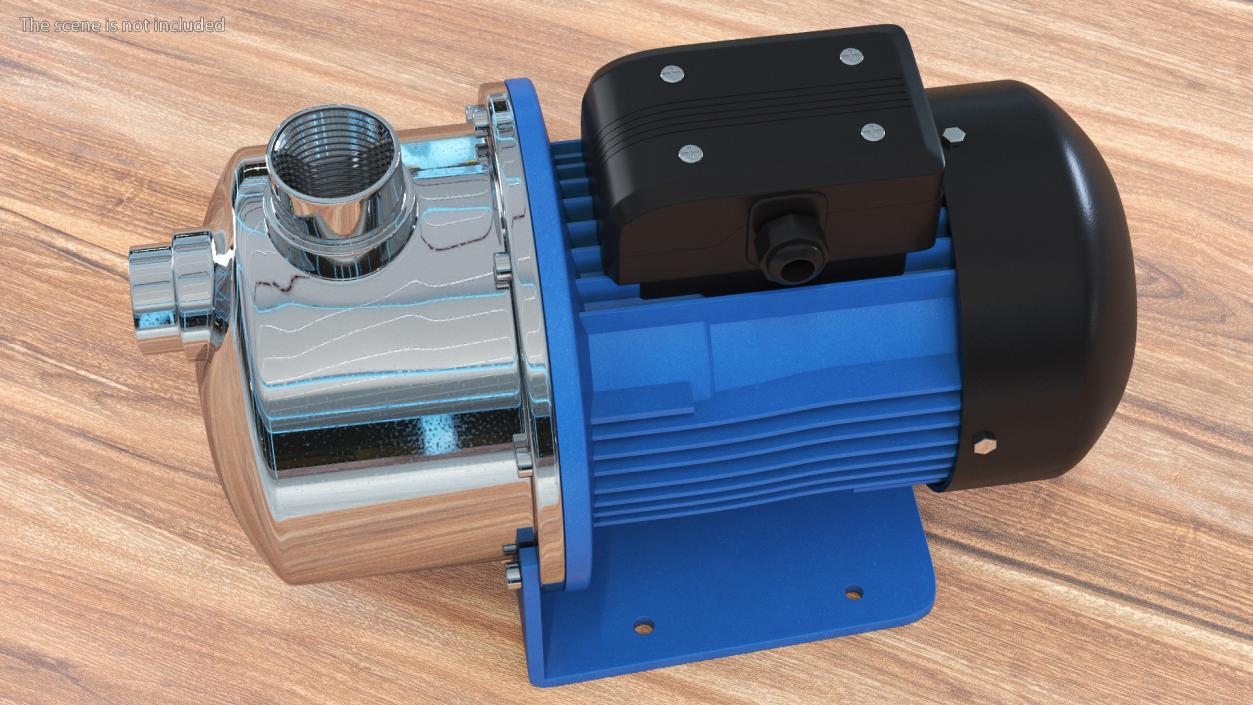 Centrifugal Water Pump 3D