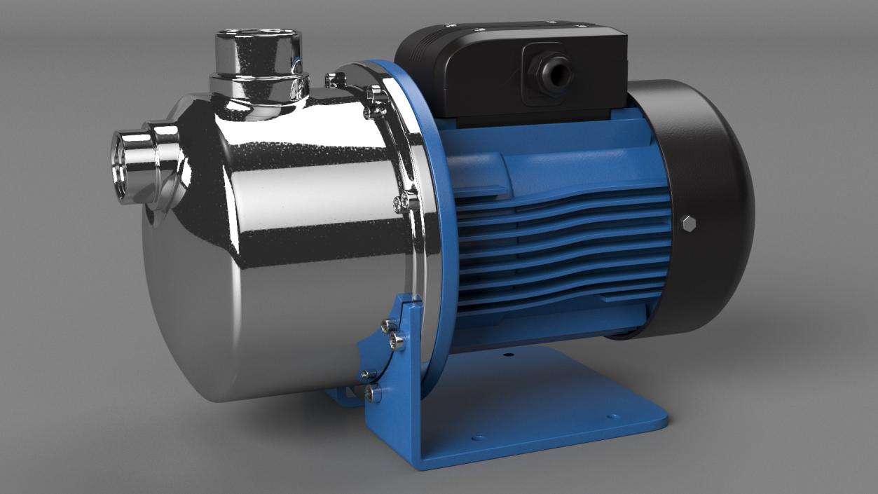 Centrifugal Water Pump 3D