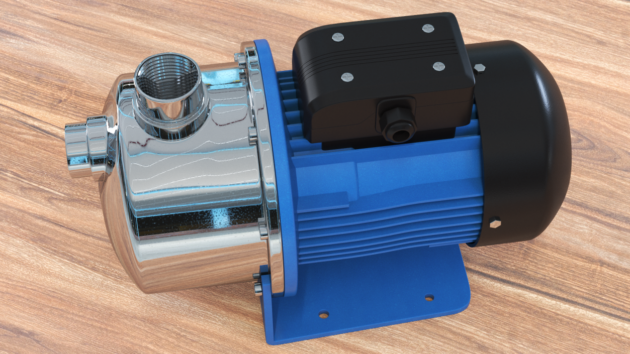 Centrifugal Water Pump 3D