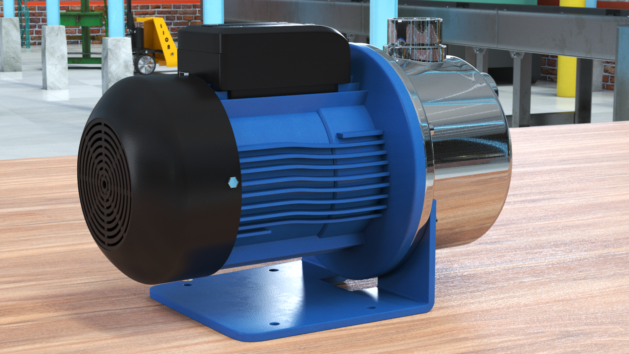 Centrifugal Water Pump 3D