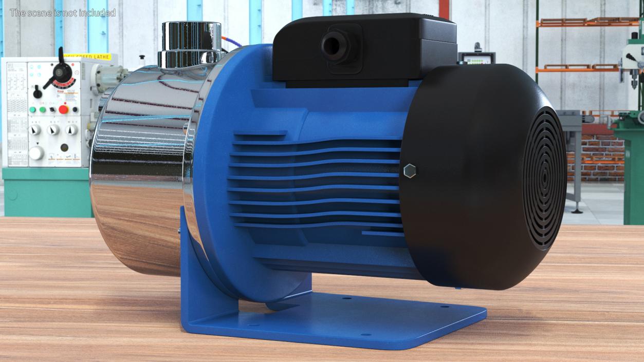 Centrifugal Water Pump 3D