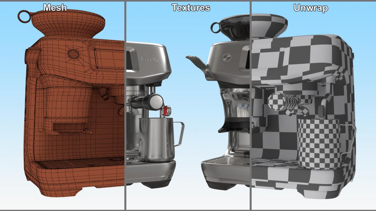 Espresso Machine Breville Barista Touch Impress 3D